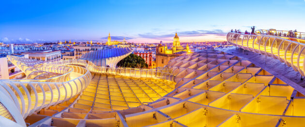 Spanien Sevilla Space Metropol Parasol