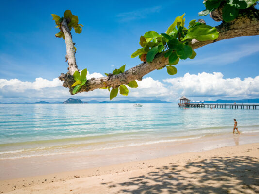 Thailand Koh Yao Yai Island Loh pa red beach