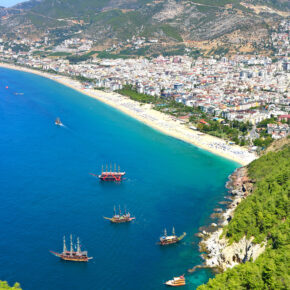 Super Last Minute KRACHER: Hin-& Rückflüge an die Türkische Riviera für unglaubliche 14€