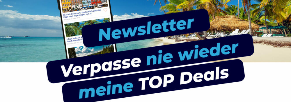 Deal Alarm: Newsletter abonnieren