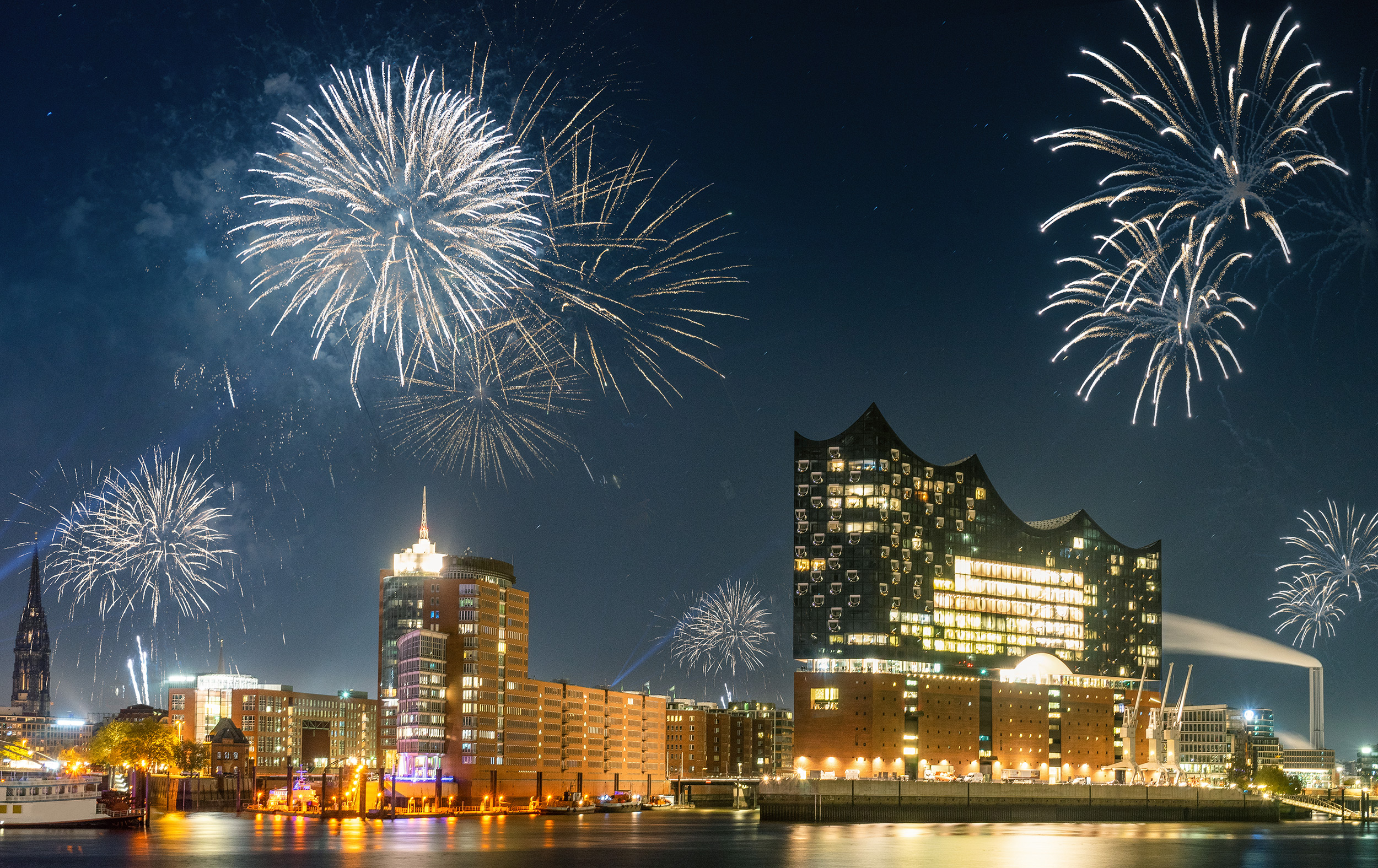 Silvester in Hamburg feiern: Feuerwerktipps & Silversterpartys