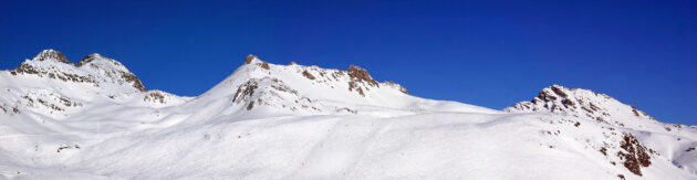 Schweiz St Moritz Skifahren Panorama