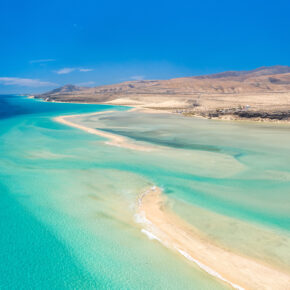 Spanien Fuerteventura Strand Sotavento