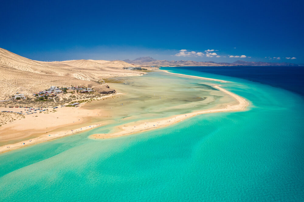 Spanien Fuerteventura Sotavento Beach