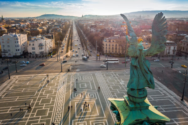 Ungarn Budapest Heldenplatz