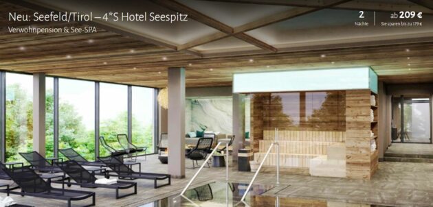 3 Tage See-Spa Tirol