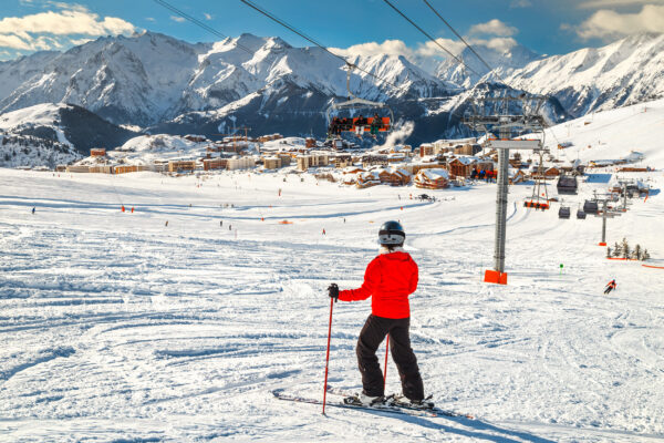 Frankreich Alpe d'Huez Ski