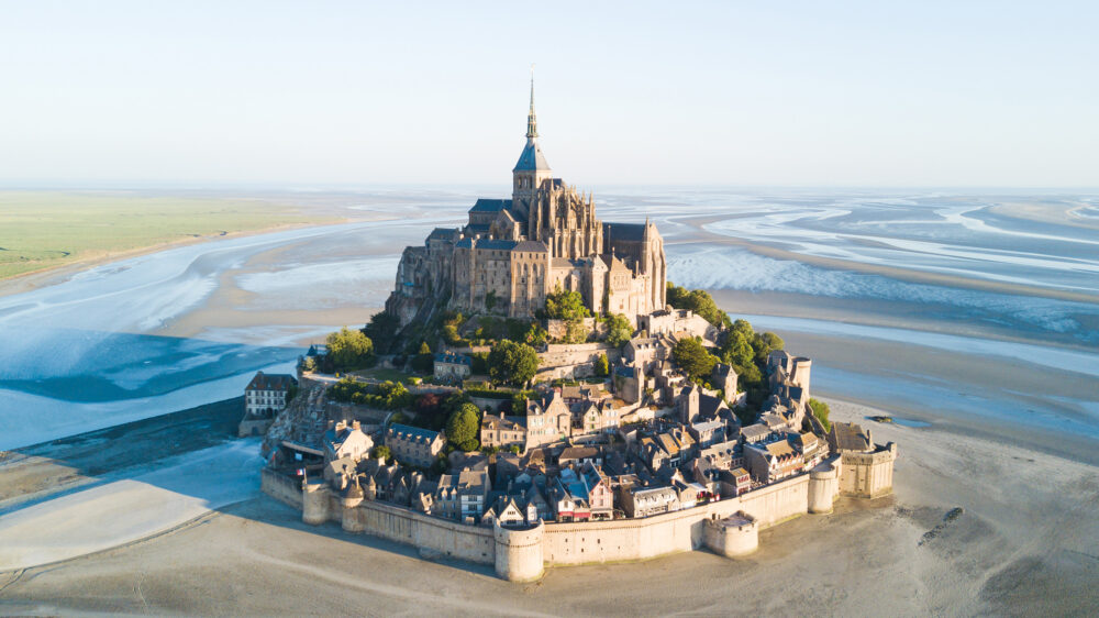 Frankreich Mont Saint Michel Burg