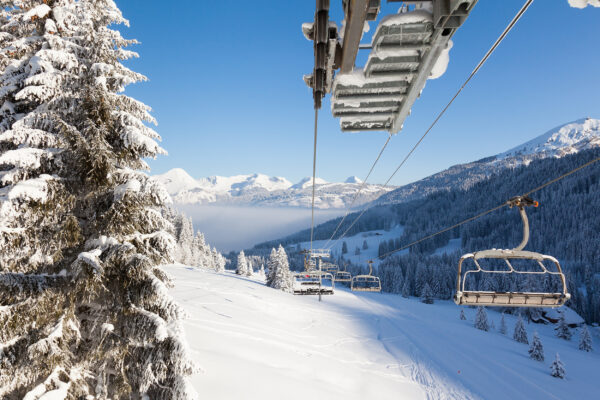 Frankreich Portes du Soleil les Gets Skilift