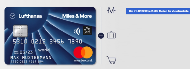 Miles More Kreditkarte Bis Zu 35 000 Meilen Pramie Januar 21