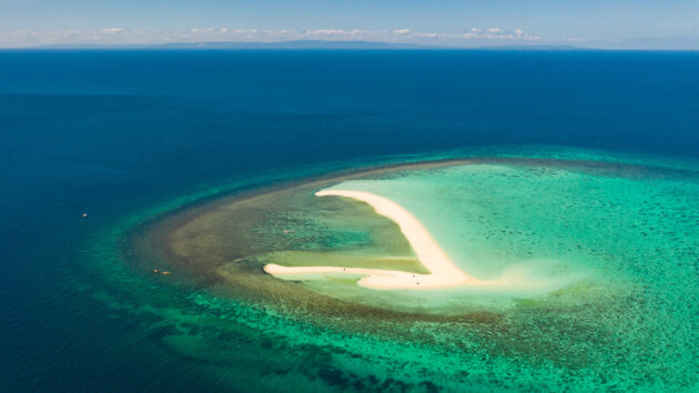 Philippinen White Island oben