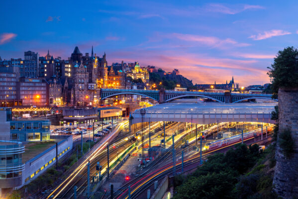 Schottland Edinburgh Waverley