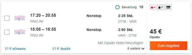 8 Tage Goldstrand
