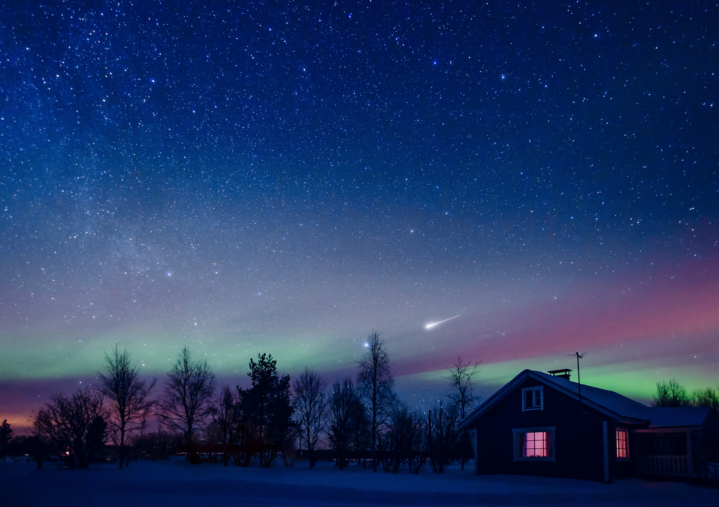 Traumhaftes Finnland: Hin- und Rückflüge nach Lappland zur Polarlichtzeit NUR 70€