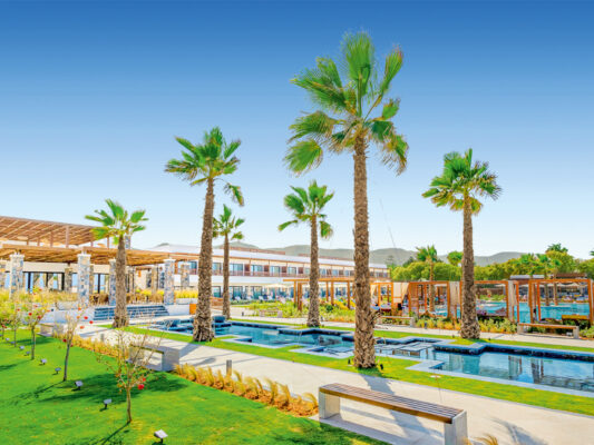 griechenland kreta hotel allsun carolina sun beach poolanlage