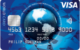 ics visa world card