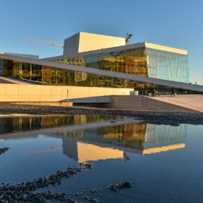 Norwegen Oslo Oper