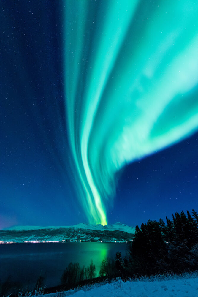Norwegen Tromso Polarlichter