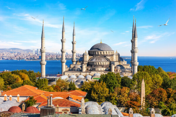 Türkei Istanbul blaue Moschee