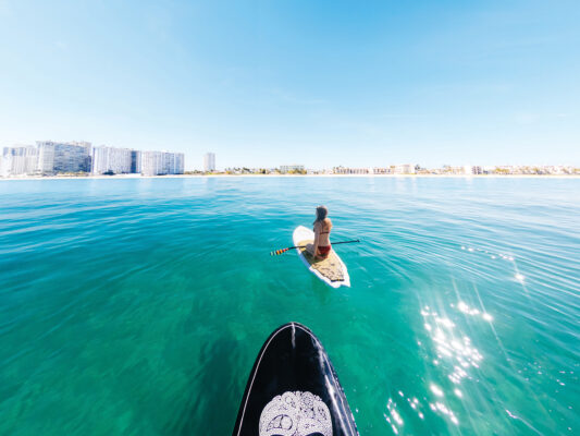 AJR Paddleboarding With City Fort Lauderdale