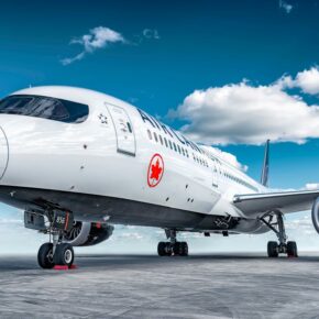 Eine Boeing 787 von Air Canada