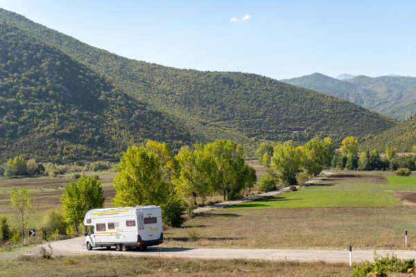 Albanien Camping Wohnmobil