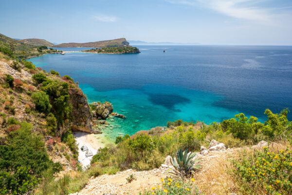 Albanien Porto Palermo Bucht