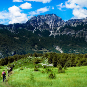 Albanien Shkoder Wandern