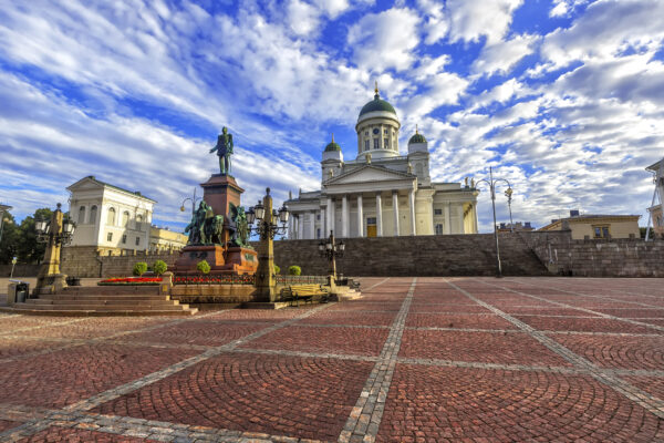 Finnland Helsinki Senatsplatz