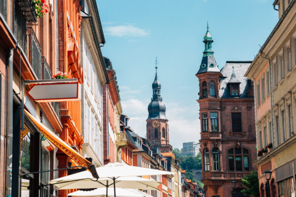 Heidelberg Altstadt Heiliggeistkirche