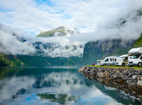 Camping in Norwegen