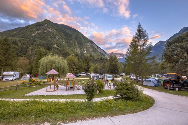 Slowenien Triglav Nationalpark Campingplatz