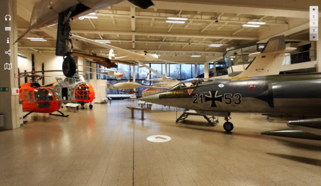 Deutsches Museum München virtueller Rundgang Luftfahrt