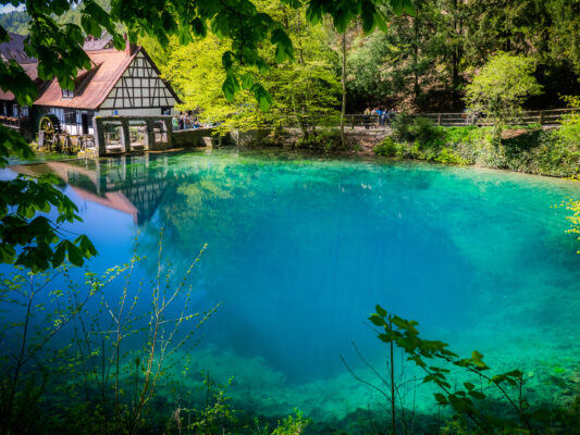 Deutschland Ba-Wü Blautopf