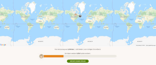 Geoguessr Spiel