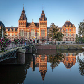 Niederlande Amsterdam Rjksmuseum Aussenansicht