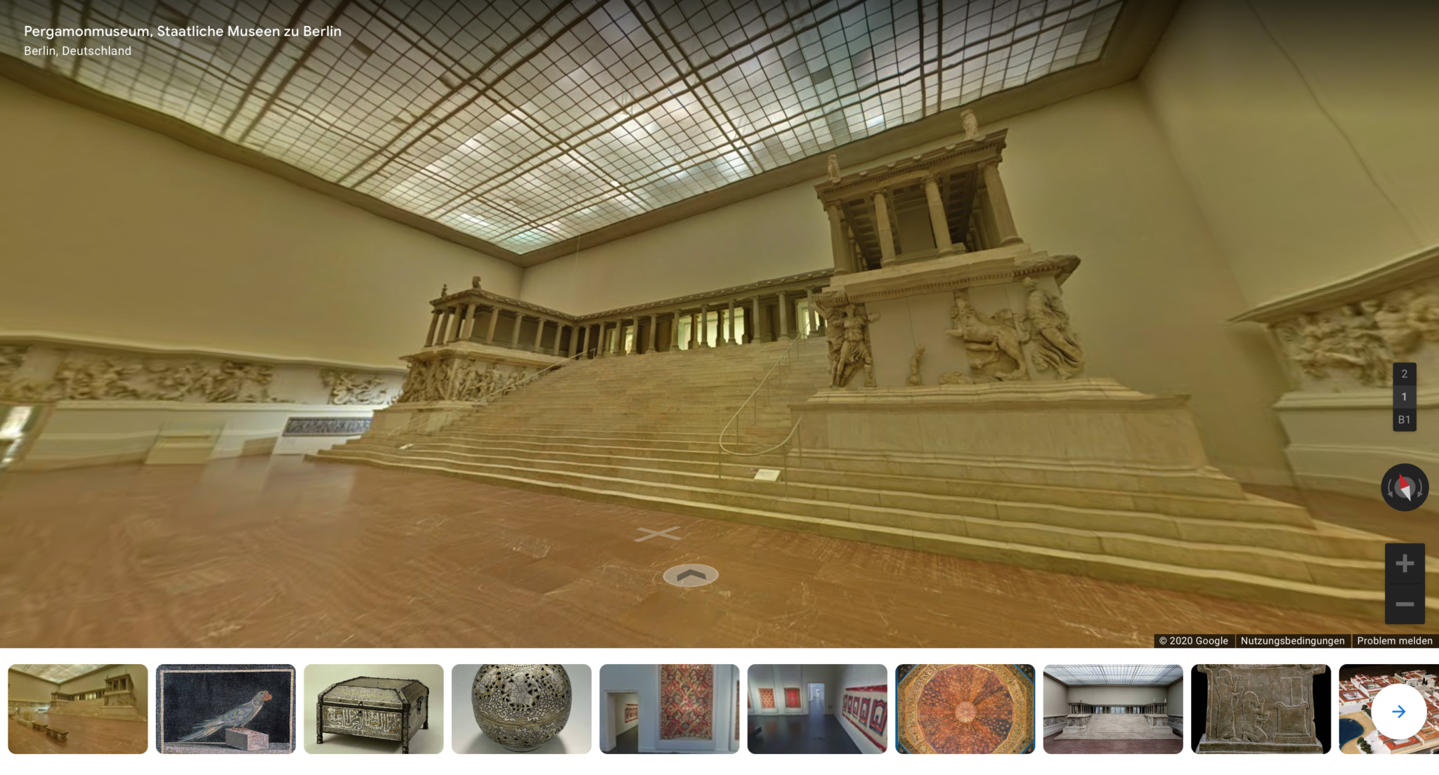 Virtueller Rundgang: Erkundet die Museen Pergamon & Bode