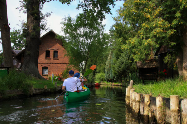 Deutschland Spreewald Paddeltour