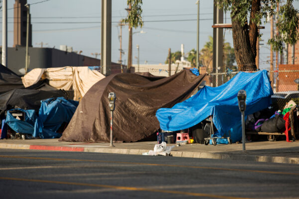 Obdachlose in LA