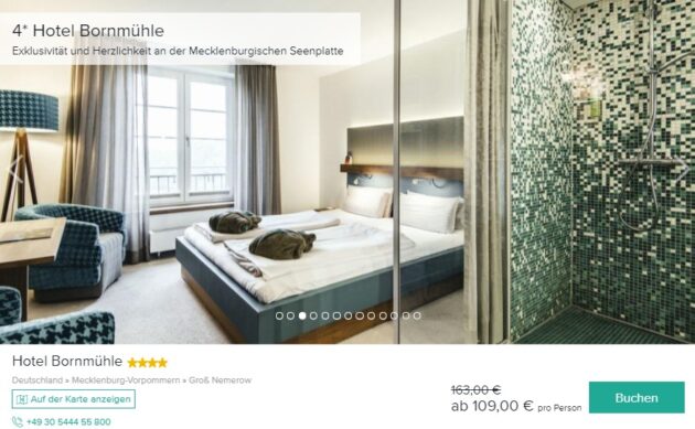 3 Tage Mecklenburgische Seenplatte