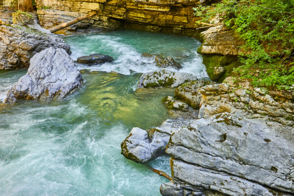 Deutschland Allgäu Breitachklamm