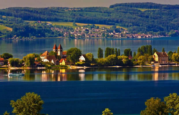 Deutschland Bodensee Insel Reichnau