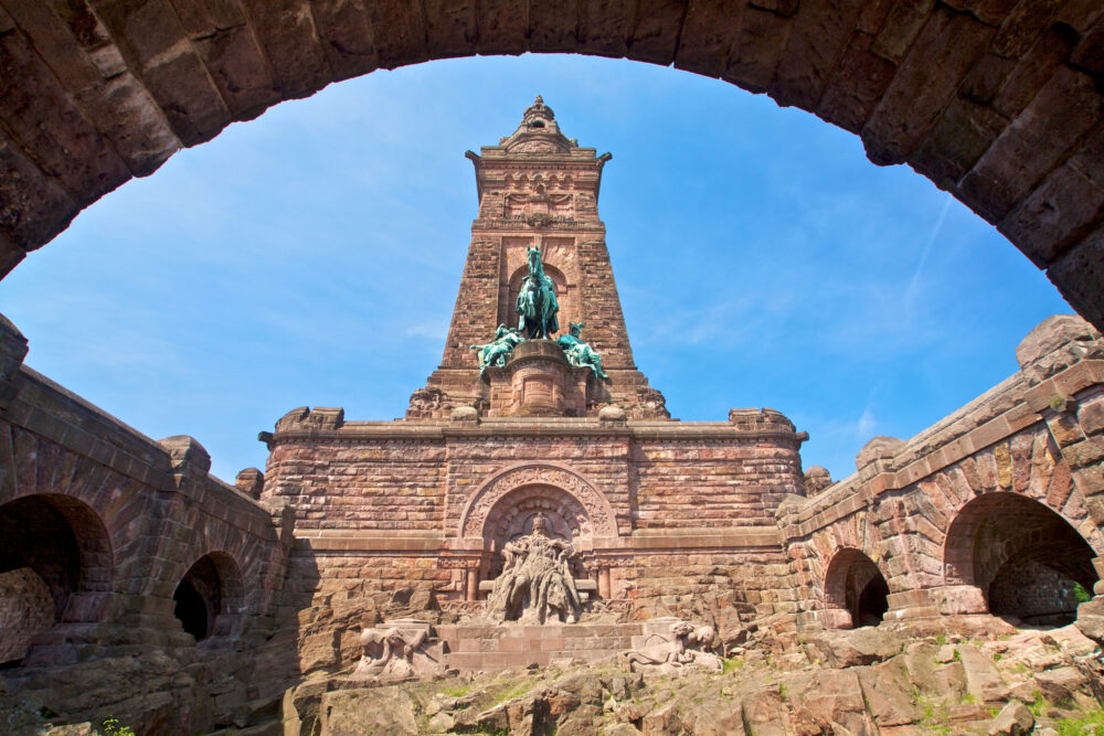 Deutschland Harz Kyffhaeuser Denkmal