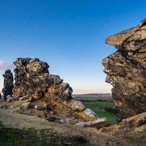 Deutschland Harz Teufelsmauer