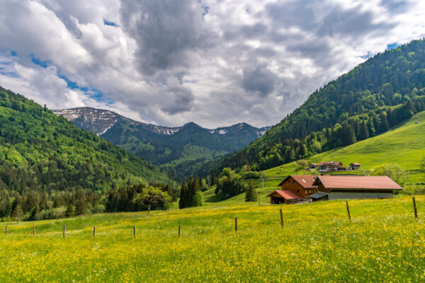 Deutschland Oberstaufen Wanderweg