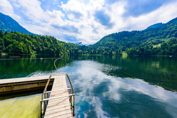 Deutschland Oberstdorf Freibergsee