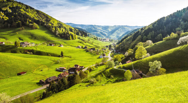 Deutschland Schwarzwald Panorama