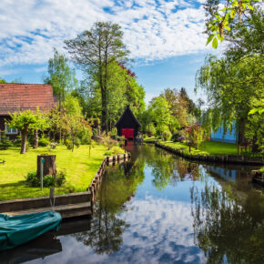 Deutschland Spreewald Fluss