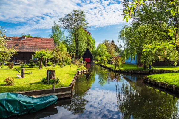 Deutschland Spreewald Fluss