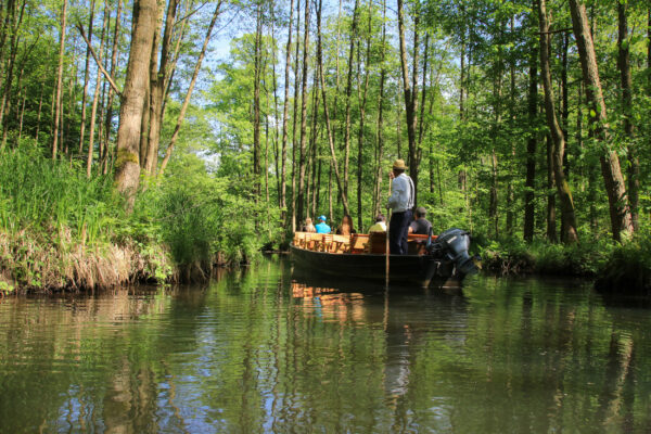 Deutschland Spreewald Kahnfahrt